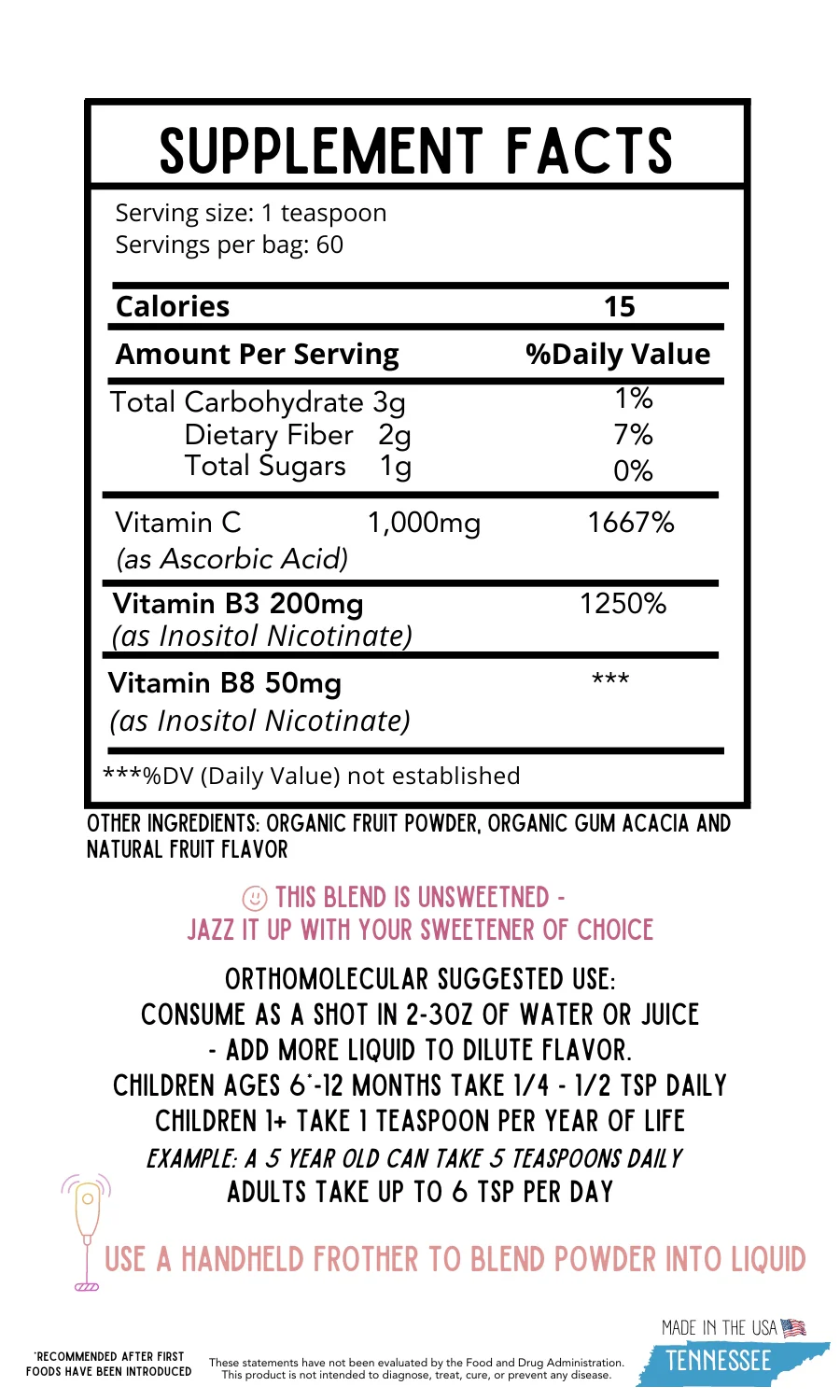 Kids Defense Organic Powders – Buy 2 Additional Bags and Get 1 Free! - Image 3